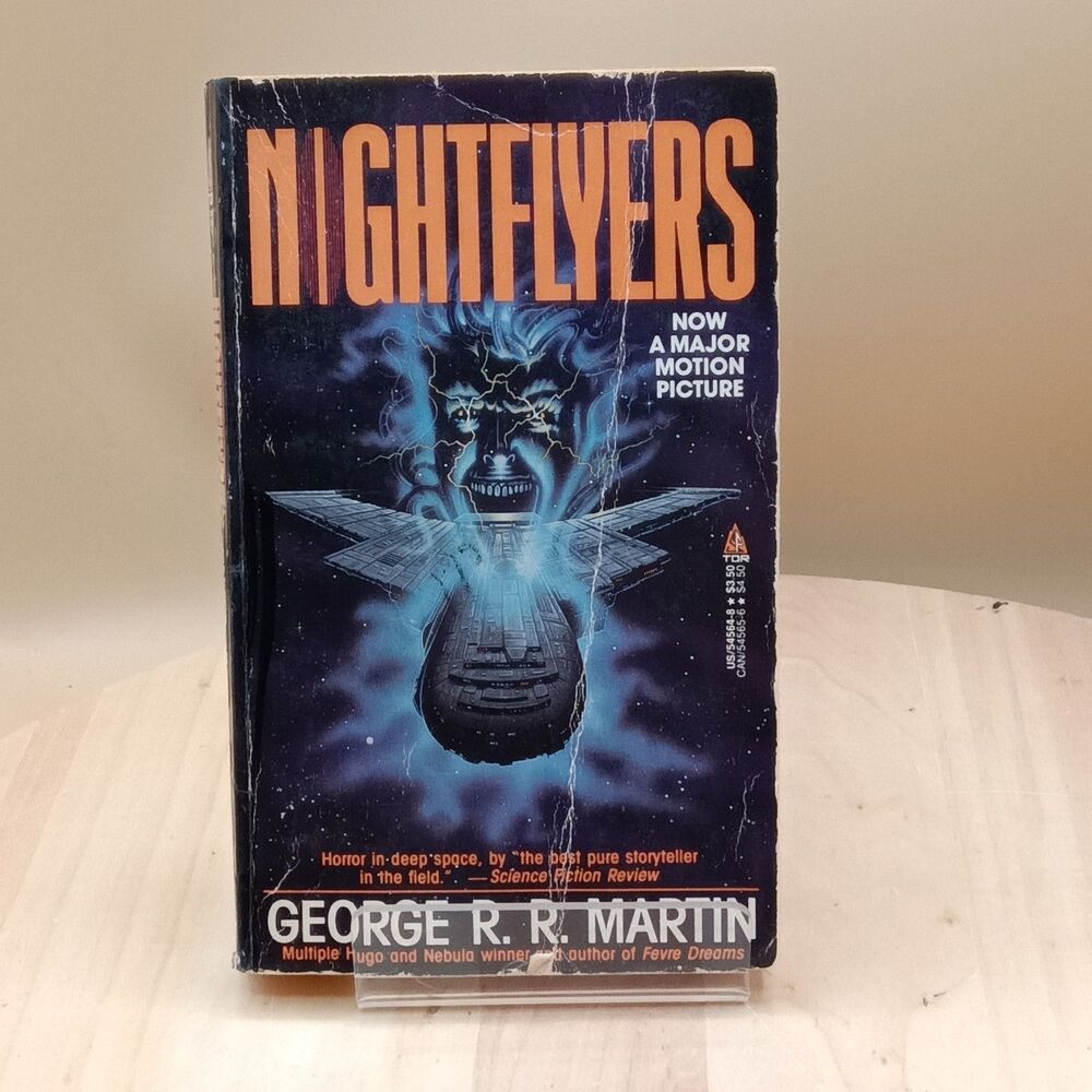 Nightflyers George R.R. Martin Vintage TOR Paperback Sci-Fi Horror